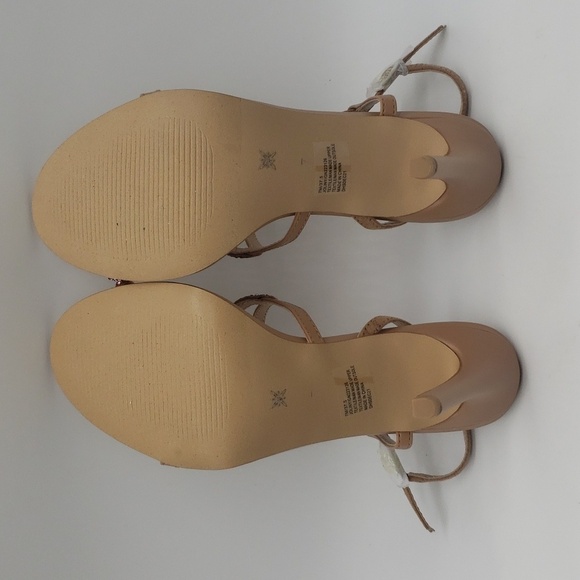 686- BCBGENERATION Joliny Tan Rainbow Colors Women's Sandals Size 7 M NWT - Picture 8 of 8